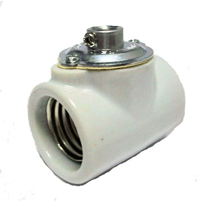 Porcelain Double Socket Texas Lamp Parts
