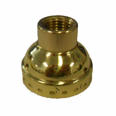 BRASS-PLATED CAP- LARGE HOLE