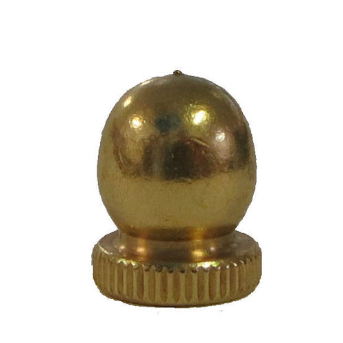 1/2" UNF BR KNOB FINIAL THREAD