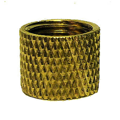 UNFIN BRASS KNURLED COUPLING UNFIN BRASS KNURLED COUPLING
