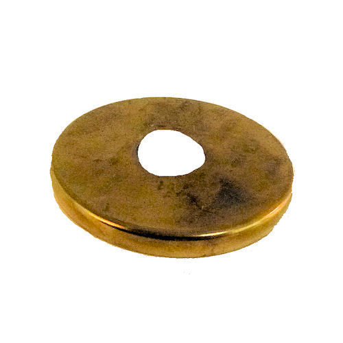"AS IS" 1 3/4" BRASS-PLATED CHECK RING "AS IS" 1 3/4" BRASS-PLATED CHECK RING