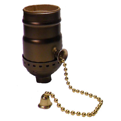 ANTIQUE BR-PLATED PULL-CH SOCKET BR CH ANTIQUE BR-PLATED PULL-CH SOCKET BR CH