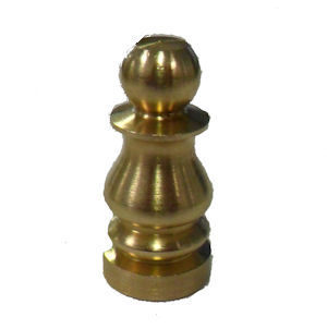 UNF BRASS 1" FINIAL UNF BRASS 1" FINIAL