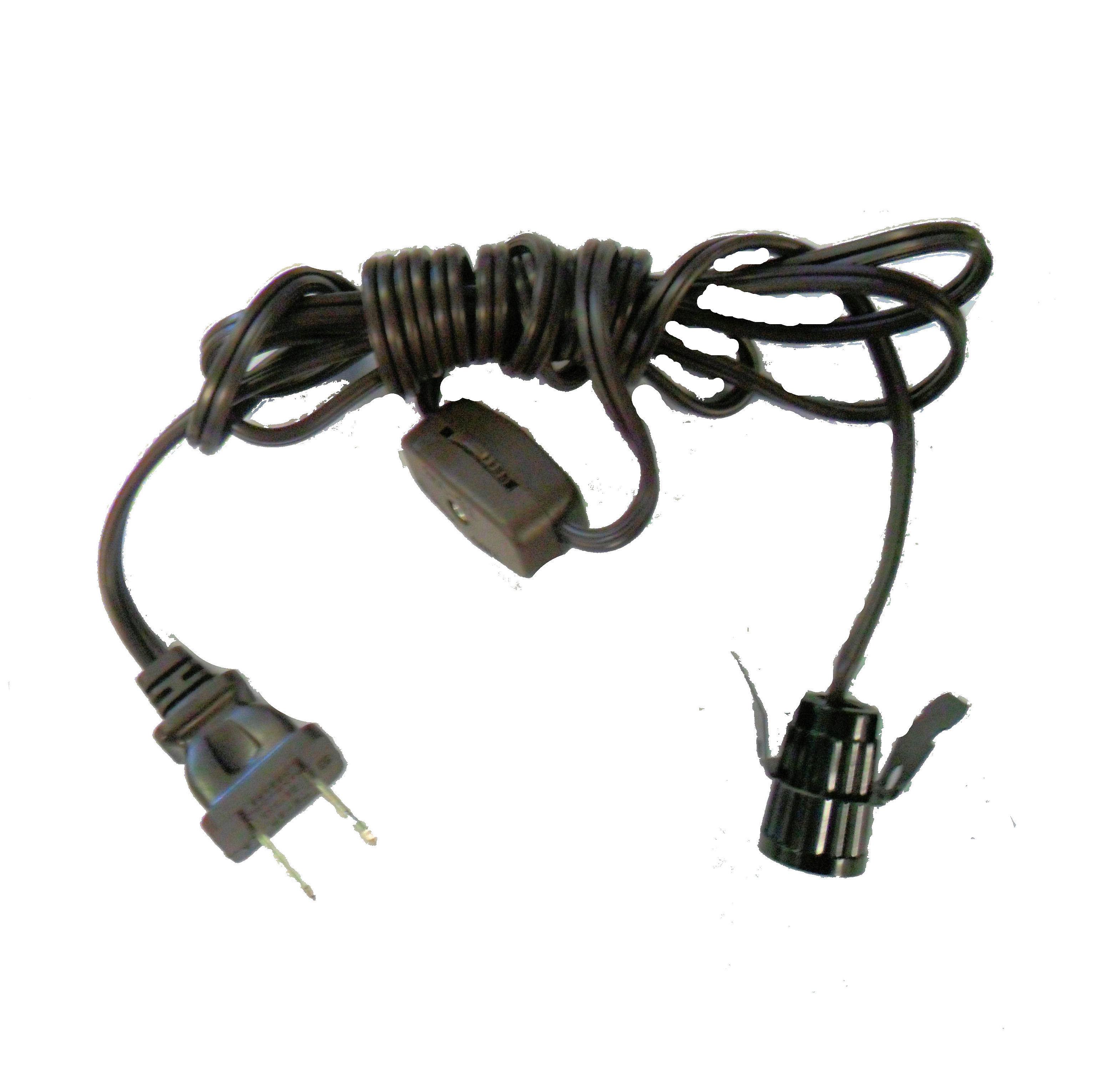 6' BROWN CORD/SNAP IN SKT W/SWITCH SPT-1 6' BROWN CORD/SNAP IN SKT W/SWITCH SPT-1