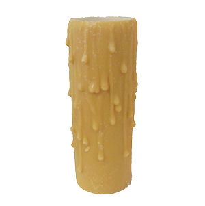4" FAUX BEESWAX MED-BASED