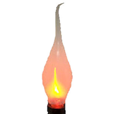 SILICONE FLICKER CANDELABRA BULBS