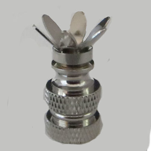 NICKEL DIY FINIAL W/ PRONGS