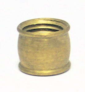UNF BR COUPLING 1/2" X 1/2"