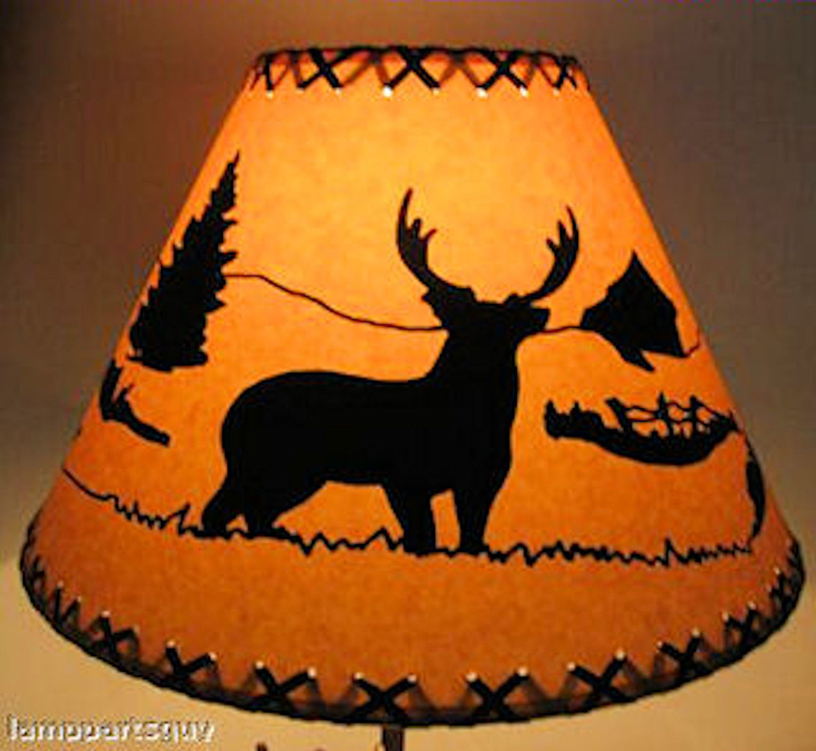 18" DEER LAMP SHADE