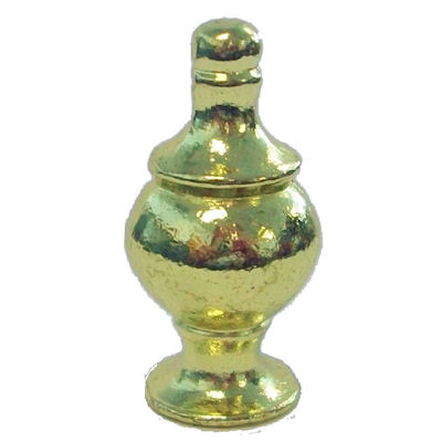 BRASS-PLATED MODERN FINIAL BRASS-PLATED MODERN FINIAL