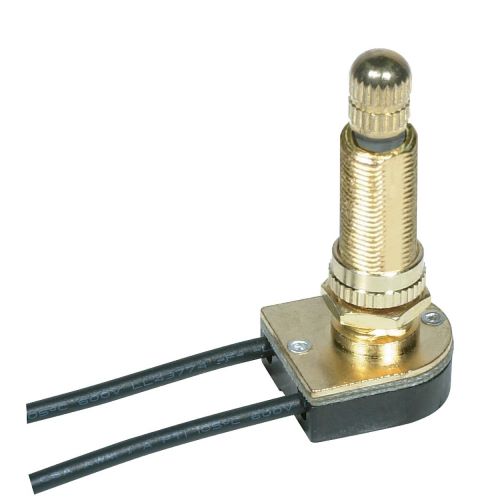 BRASS SINGLE POLE SWITCH 1" NIPPLE