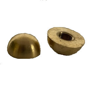 1" HALF UNFIN. BRASS BALL 1" HALF UNFIN. BRASS BALL